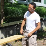GJC-Jon building a pig ramp