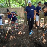 URI GreenSpace Crew in Nash St park