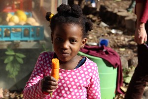 Eating a Carrot