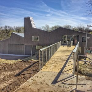 The new high school building at Common Ground.