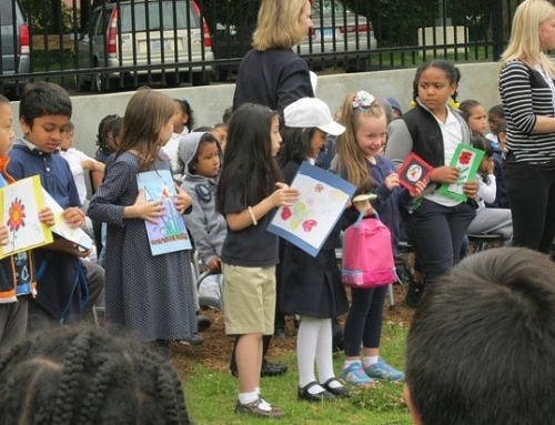 New Haven Independent & New Haven Register: Schoolyard habitats unveiled!