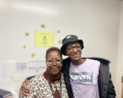 Teacher Darlitha Busby and Student Intern Jayla Turner in a Common Ground Classroom